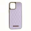 Накладка Puloka Leather Case Apple iPhone 12 Pro Max, Purple