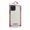 Накладка Puloka Leather Case Apple iPhone 12 Pro Max, White