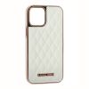 Накладка Puloka Leather Case Apple iPhone 12 Pro Max, White