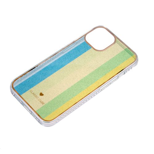 Накладка Rainbow Apple iPhone 13, Green