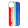 Накладка Rainbow Apple iPhone 13, Red