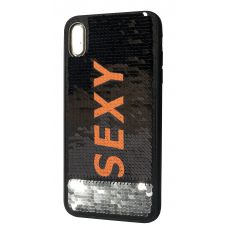 Накладка Sequins c пайетками Apple iPhone 7 / 8 / SE 2, Sexy