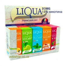 Рідина для електронних сигарет Liqua 20ml 12% нікотину