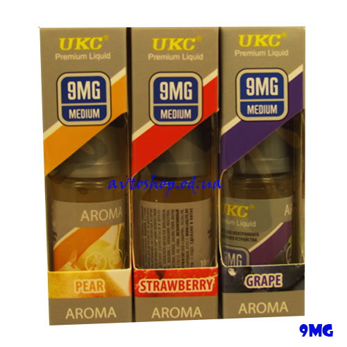 Рідина для електронних сигарет UKC Aroma 9mg нікотину