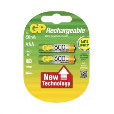 Акумулятори GP - Rechargeabl AAA HR03 Ni-MH 600mAh 1.2V