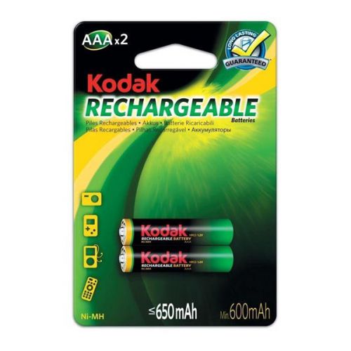 Аккумуляторы Kodak - Rechargeable Battery AAA HR03 Ni-MH 650mAh 1.2V