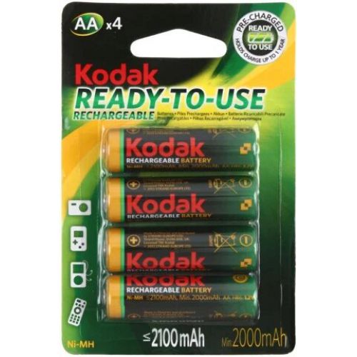 Аккумуляторы Kodak — Rechargeable Battery AA HR6 Ni-MH 2100mAh 1.2V