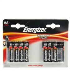 Алкалінова батарея Energizer Power AAA LR-3 8 шт Блістер