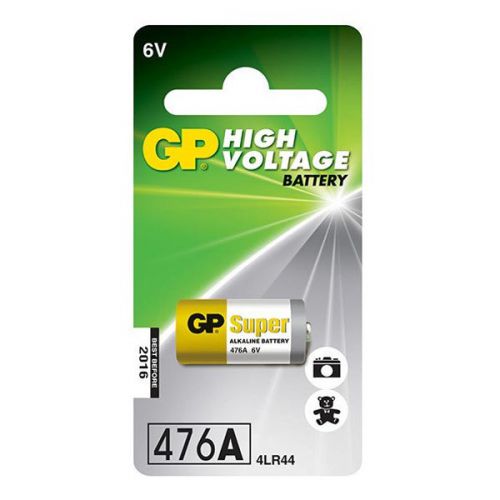 Батарейки GP - High Voltage Battery 476A / 4LR44 Alkaline 6V