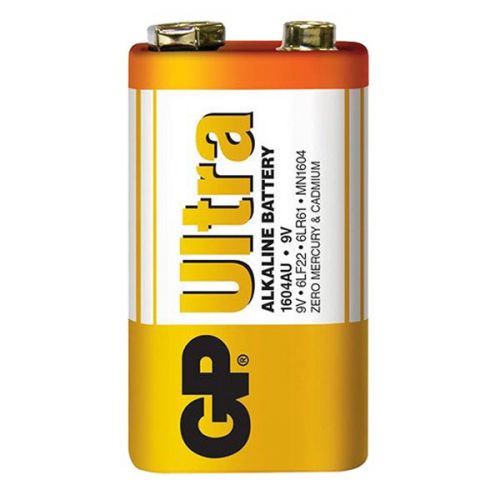 Батарейки GP - Ultra Alkaline 6LR61 / 6LF22 Крона 9V
