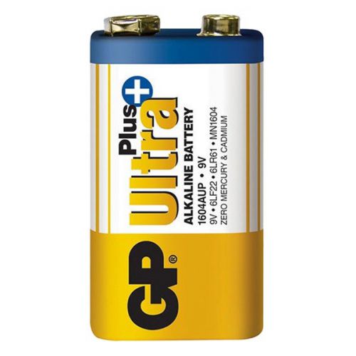 Батарейки GP - Ultra Plus Alkaline 6LR61 / 6LF22 Крона 9V