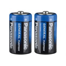 Батарейки Panasonic - General Purpose D R2O 1.5V