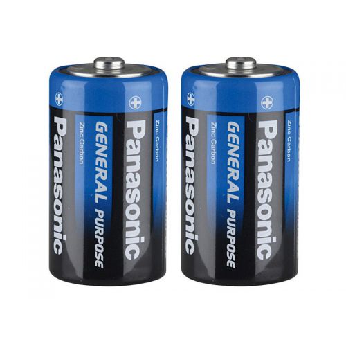 Батарейки Panasonic - General Purpose D R2O 1.5V