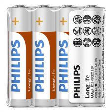 Батарейки Philips - Longlife ААА R03 1.5V 4шт.