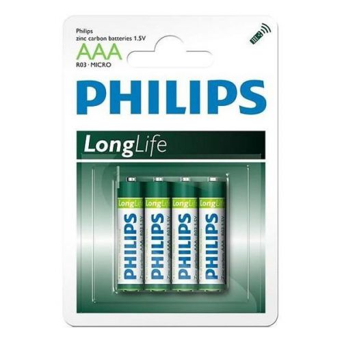 Батарейки Philips - Longlife ААА R03 1.5V