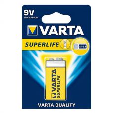Батарейки Varta - Superlife 6F22 Крона 9V