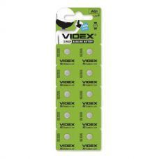 Батарейки Videx - Alkaline Battery AG1 LR621 1.5V