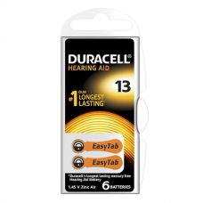 Повітряно-цинкові батарейки 13 - duracell hearing aid 6/60/600шт