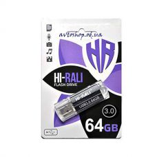 Флешка 3.0 Hi-Rali 64GB Corsair series Black