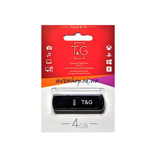 USB флеш T&G 011 Classic series 4GB Black