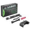 Ліхтар-лазер зелений + червоний HJ-308, 4 режими, 1x18650, ЗУ 220V, ключ блокування, ремінець на руку, штатив, комплект