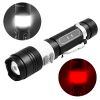 Ліхтар Police X5-T6, zoom, 1x18650, ЗУ microUSB, світильник, затискач, комплект