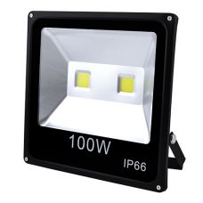 Прожектор світлодіодний матричний 100W 2COB, IP66 (вологозахист), гладкий рефлектор - 10