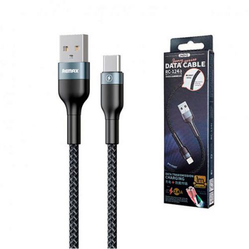 Кабель для телефонів Remax RC-124a, USB - Type-C