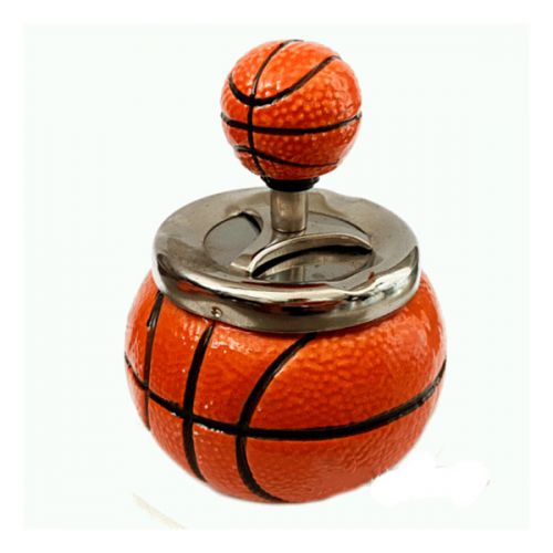 Пепельница юла "Баскетбольный мяч - керамика"