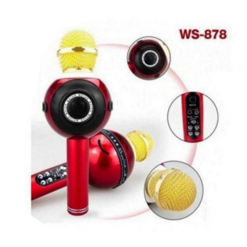 Беспроводной Bluetooth микрофон для караоке WS-878