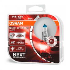 Лампа галогенная Osram 64150NL H1 Night Breaker Laser NG +150% 55W 12V P14,5s HardDuopet