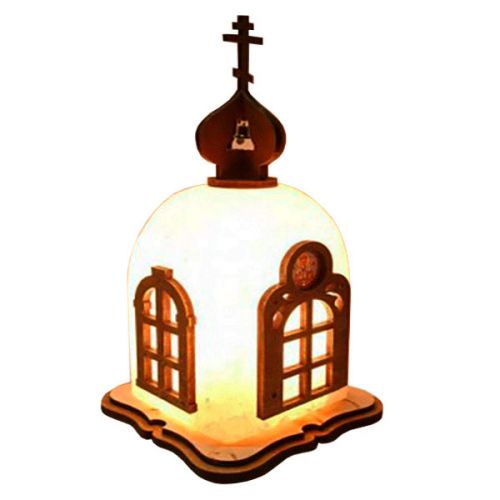 Лампа-Соль Церковь (23*12*12см)