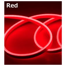 Силіконова LED стрічка NEON Червона 5M Red 12V