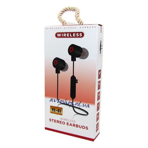 Бездротові навушники YE-01 Bluetooth MP3