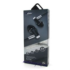 Навушники KJ-710 metal earphone