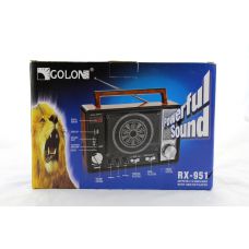 Радіоприймач Golon RX 951 портативна колонка USB / SD / MP3 / FM