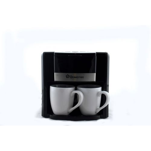 Крапельна кавоварка Domotec MS 0708 з двома порцеляновими чашками в комплекті