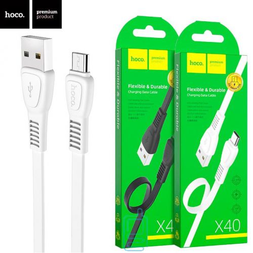 Кабель (зарядка)Hoco X40 USB - MicroUSB