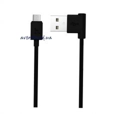 Кабель (зарядка)Hoco UPM10 USB - microUSB угловой 1.2m