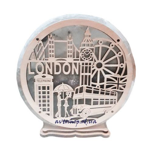 Соляной светильник круг большой London