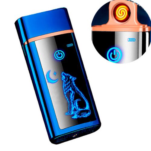 Електроімпульсна спіральна USB запальничка TH-758 Колір: Різні кольори Розмір: 74 * 32 * 10mm 43g В комплект входить: запальничка, шнур для заряджання та фірмове упакування.