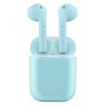 Бездротові bluetooth-навушники V99-Touch з кейсом, blue