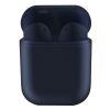 Бездротові bluetooth-навушники V99-Touch з кейсом, navy blue