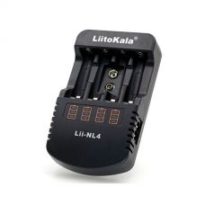 Универсальное ЗУ Liitokala NL4 4 канала Ni-Mh/Li-ion/LiFePO4 220V LED