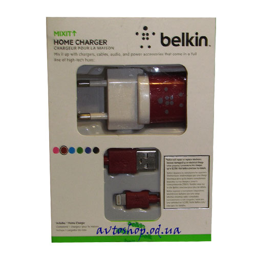 Мережевий зарядний пристрій Belkin для Iphone 5/6/6s